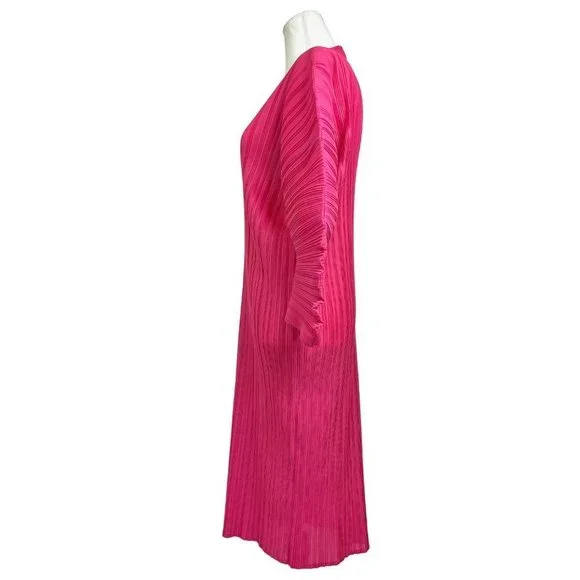 GORMAN Pleated Dress Hot Pink NEW s8 (Fits 8-16) - Picture 8 of 11
